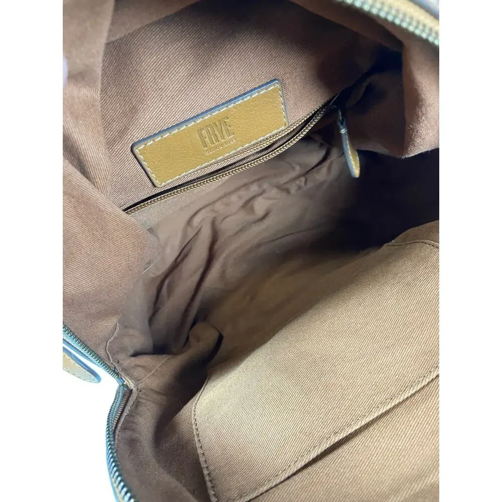 Fry Leather Mini Backpack Brown